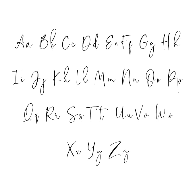 White Address Labels - Personalized Name Stickers, Custom Printed Return Mailing and Shipping Labels for Envelopes, Packages, Business, Home Use (Signature)-DeskLoop Office