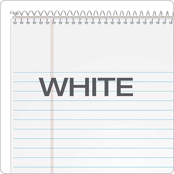 Tops Docket Wire-Bound Writing Pad, 8-1/2" x 11-3/4", Extra-Strong Back - Image 6