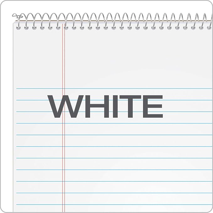 Tops Docket Wire-Bound Writing Pad, 8-1/2" x 11-3/4", Extra-Strong Back - Image 6