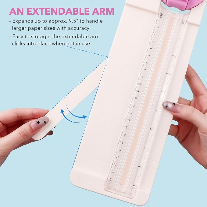 4-in-1 Paper Trimmer, 4Style Multi-Function Scrapbooking Tool - Image 9