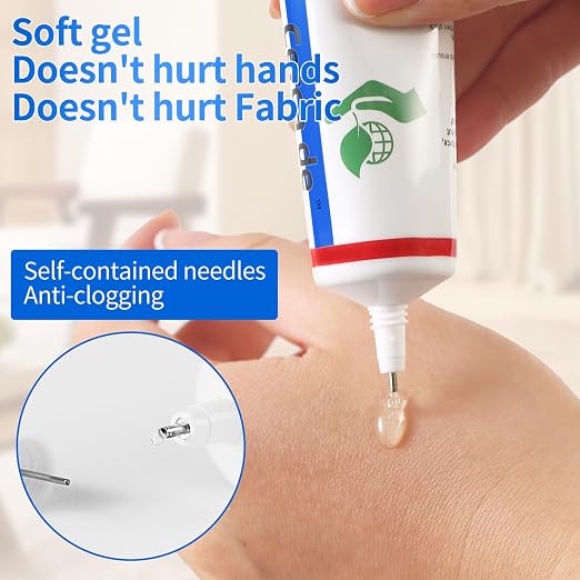 Cerca de Fabric Glue,Mighty mend Liquid Stitch Fabric - Image 6