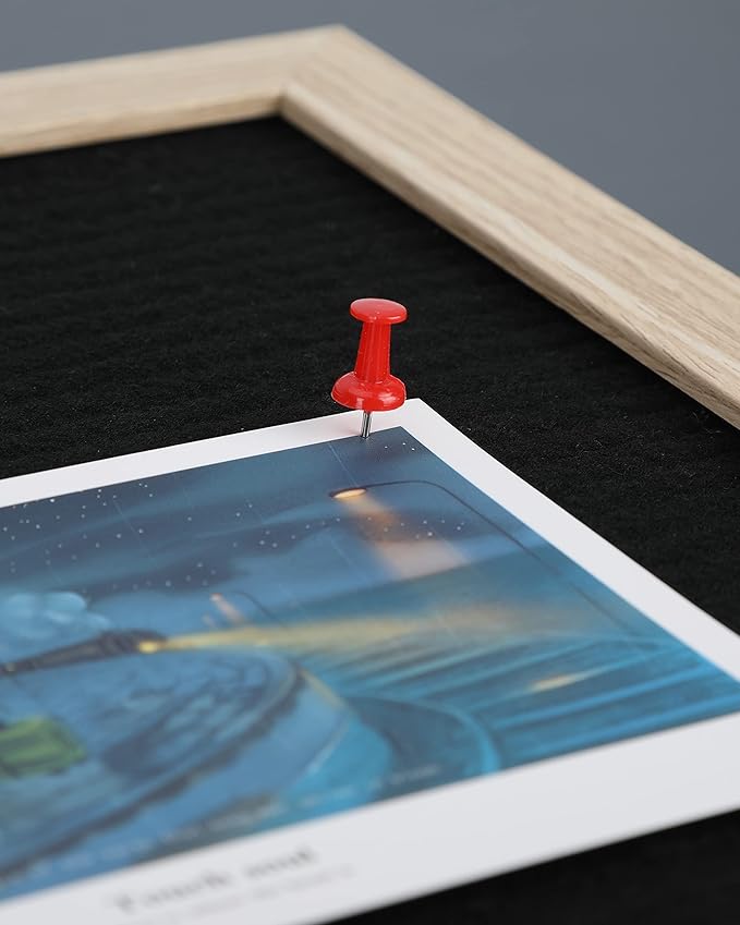 PAPERPAL 280 Assorted Color Push Pins for Cork Board, Colorful Thumb Tacks for Wall Hangings, Pushpins for Office School & Personal Use, Standard Size Push Pin Tacks-DeskLoop Office