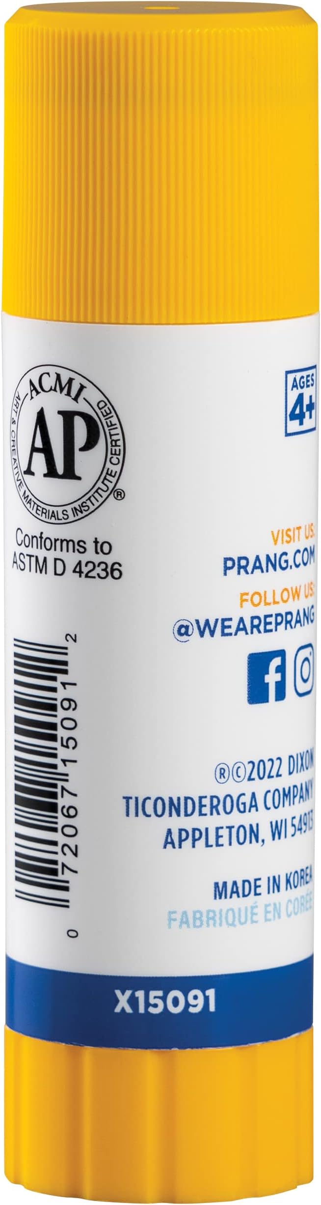 Prang Washable Glue Stick, Blue.1.27 Oz, 1 Count-DeskLoop Office