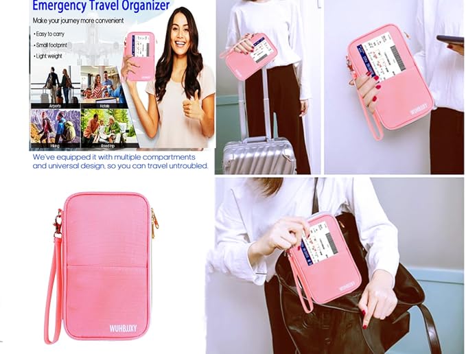 Valuable Practical, RFID Family Passport holder, Travel Wallet, Travel Document - Image 7