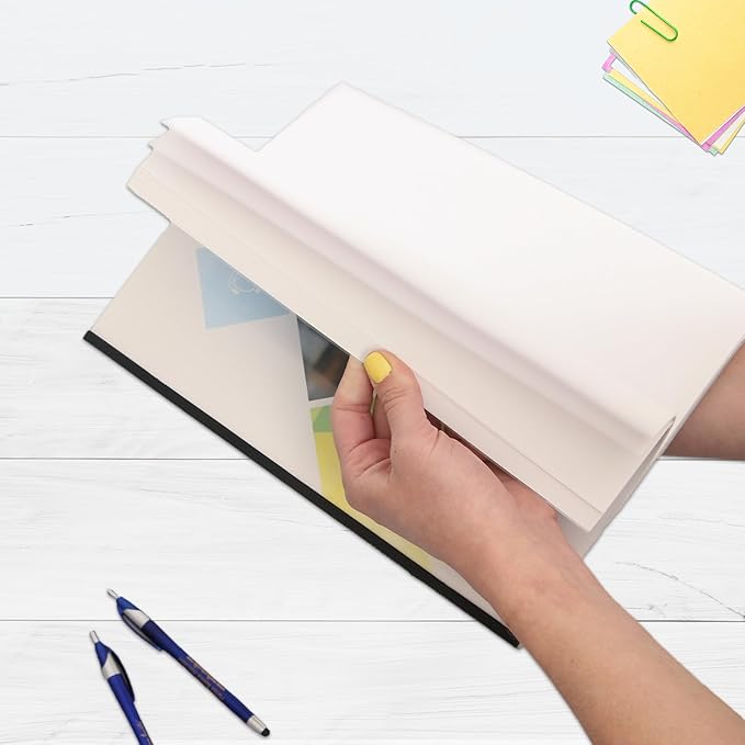 PrintWorks Professional Pre-Punched 11 Hole Velo Bind Paper for 11 Pin & 4 Pin Binding Spines - Book Binding Printer Paper - Made in the USA - 500 Sheets - 8.5" x 11" - 20 lb - 92 Bright White (04330)-DeskLoop Office