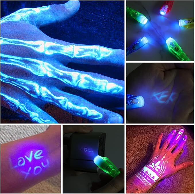 30 Pieces Invisible Ink Pen with UV Light Spy Pen Magic Marker Party Favors for kids 8 12 years Birthday Gifts Classroom Prizes Goodie Bags Stuffers for Kids-DeskLoop Office