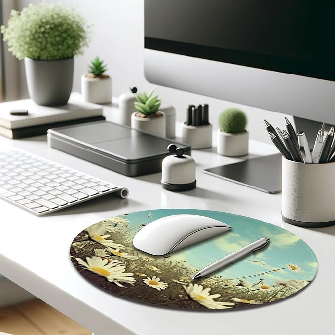 Serenity in Spring Daisies Mouse Pad - Image 7