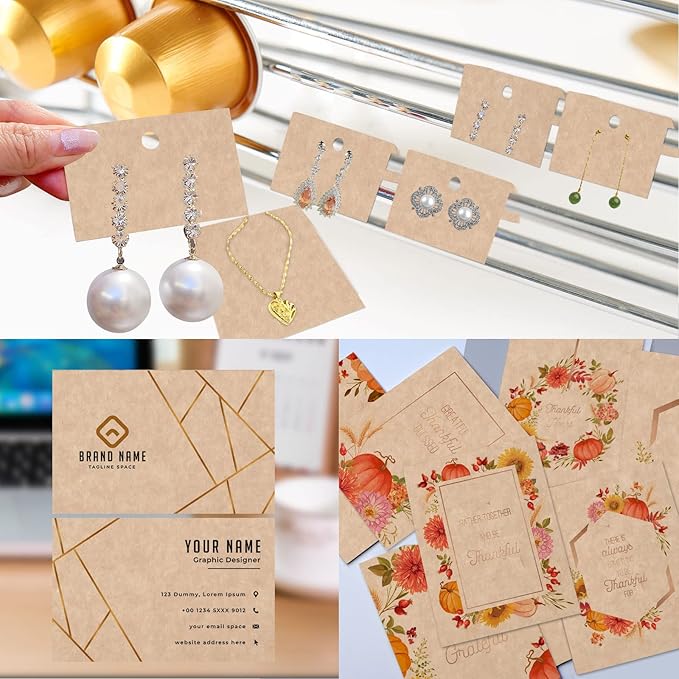 100 Sheets Parchment Cardstock 8.5 x 11 Textured Printer Paper, Goefun 90lb Tan Card Stock Printer Paper for Scrapbooking, Cardmaking, Invitations and Crafts-DeskLoop Office