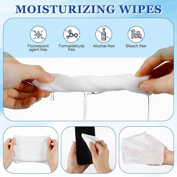 4 Pack 240 Count Electronic Wipes Screen Cleaner Wipes for Computer Laptop Monitor Lens Phone TV Screens Keyboard Cleaning-DeskLoop Office