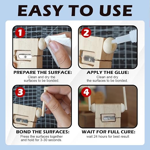 CYAFIXED Professional Grade Cyanoacrylate Super Glue, Super Thin Viscosity CA - Image 7