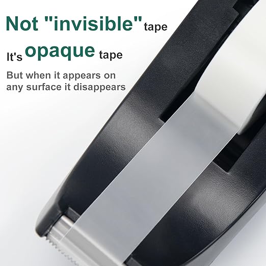 OWLKELA - 6 Rolls Matte & Glossy Tape Refills, Invisible, Translucent, All-Purpose for Office, Home, School - 0.7 in x 1000 Inches