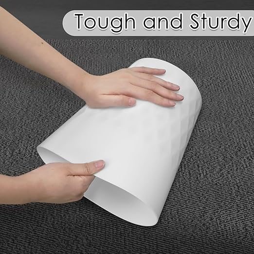 YGJT Small Trash Can, 3 Pack 1.8 Gallons Bathroom Trash Can, Slim Waste Basket, Round Garbage Can, Plastic Trash Bin for Kitchen, Dorm, Bedroom, Office, Living Room, Study, Compact Spaces-DeskLoop Office