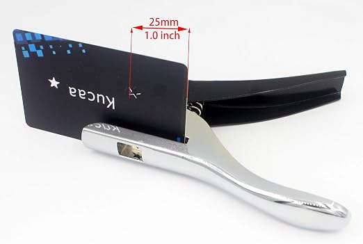 Hand-held 1/4 inch 6mm Star Shape Metal Silver Heavy Duty Single Hole Punch - Image 5