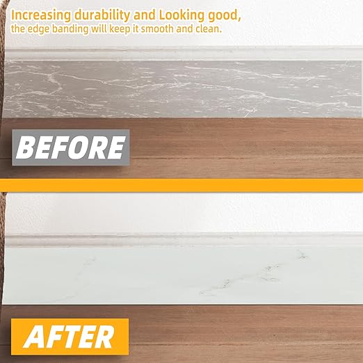 GSCIT Club Wood Grain Repair Tape, 24 inch X 25ft Self Adhesive Marble Grain Repair Patch for Tables, Chairs, Baseboards, Doors, Windows, Floors, Handicraft DIY.-DeskLoop Office