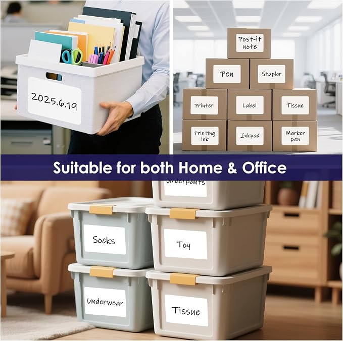 L LIKED 6"x4" Blank Removable Labels - Image 7
