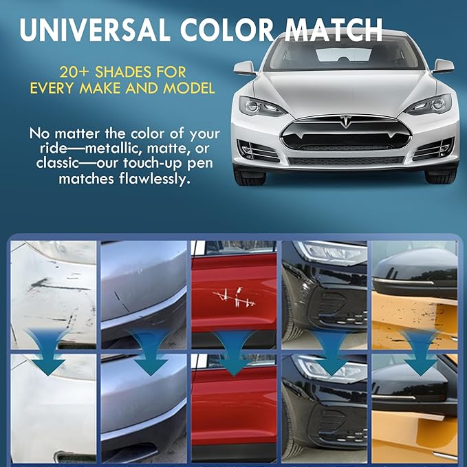 All Cars Magic Pen, Car Scratch Remover, Quick Fix for Scratches and Paint Damage, Weatherproof Fits All Car Colors (2pcs)-DeskLoop Office