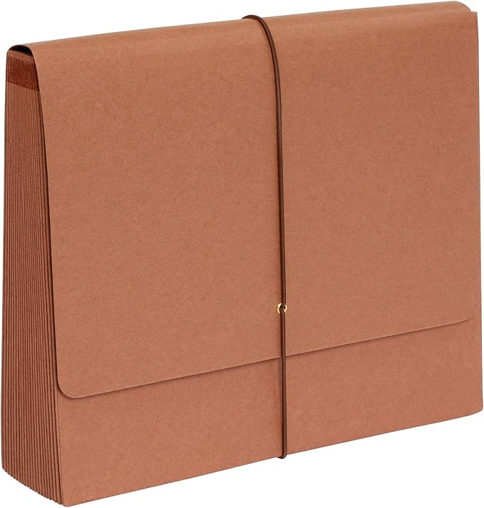 Pendaflex 21 Pocket A-Z Expanding File, Letter Size, Red Rope (75711) (Pack of 2)-DeskLoop Office