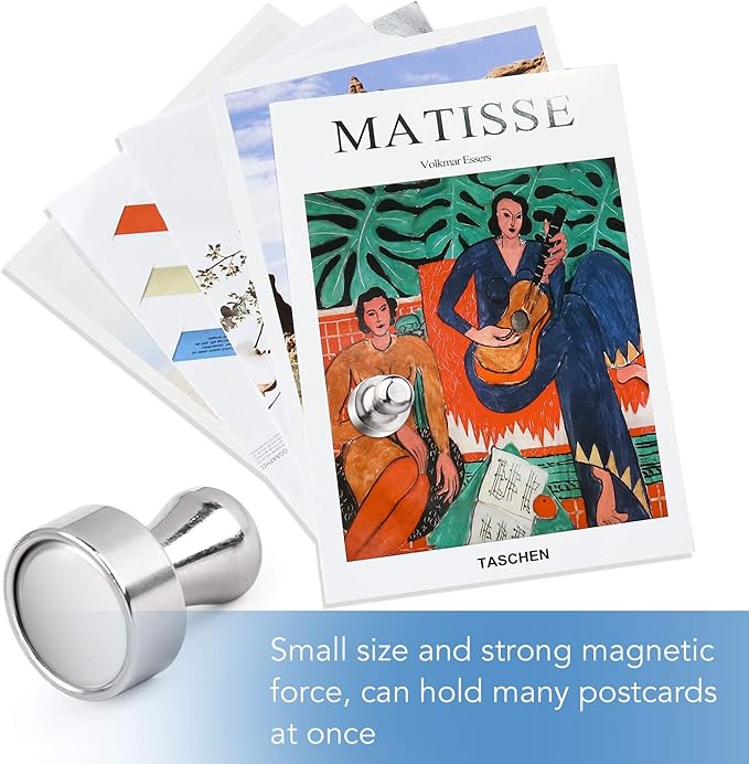 LOVIMAG 30 Pcs Refrigerator Magnets, Fridge Magnets, Strong Whiteboard Magnets, Magnetic Push Pins, Strong Metal Magnets for Fridge, Whiteboard, Office, Classroom, Map, Kitchen-DeskLoop Office