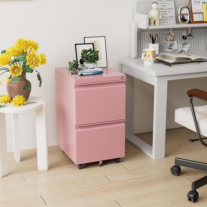 METAN 2 Drawer File Cabinet - Image 9