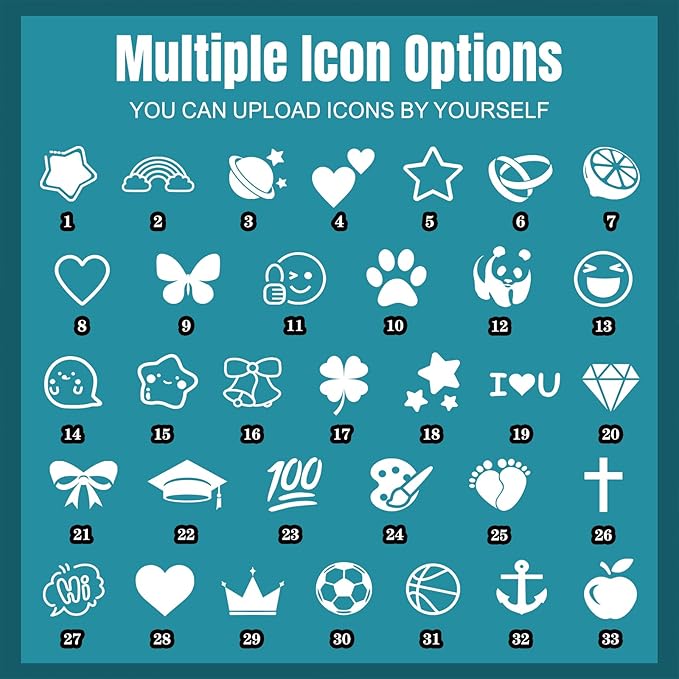 Custom 6-In-1 Multicolor Ballpoint Pen 0.5mm Tip Personalized Pens with Text Logo Name Printed Customized Pens Gift for Businesses School Office Employee Exhibition, 35PCS-DeskLoop Office