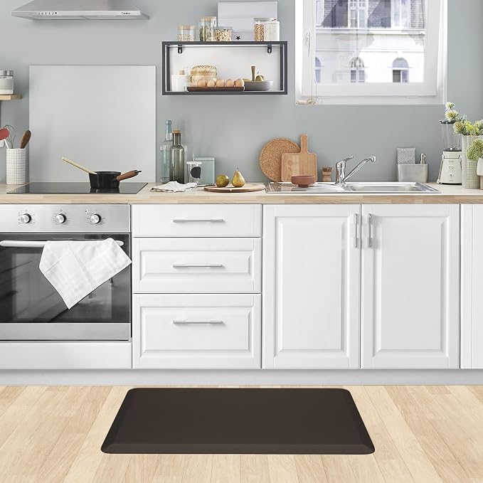 KitchenClouds Kitchen Mat Cushioned Anti Fatigue Rug 17.3"x28" Water Resistant - Image 7
