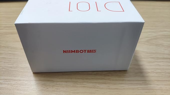 NIIMBOT Label Maker Machine D101 Label Printer Portable Wireless Connection Multiple Templates Available for Phone Easy to Use Office Home Organization USB Rechargeable-DeskLoop Office