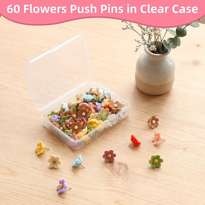 Push Pins, Cute Decorative Thumb Tacks - Image 7