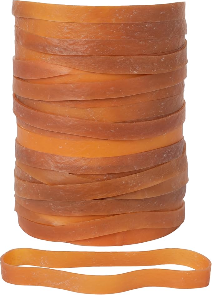 Rubber Bands Large Wide 6.5inch 35pcs Rubber Bands for Office Supplies Home School Elastic bands Large-DeskLoop Office