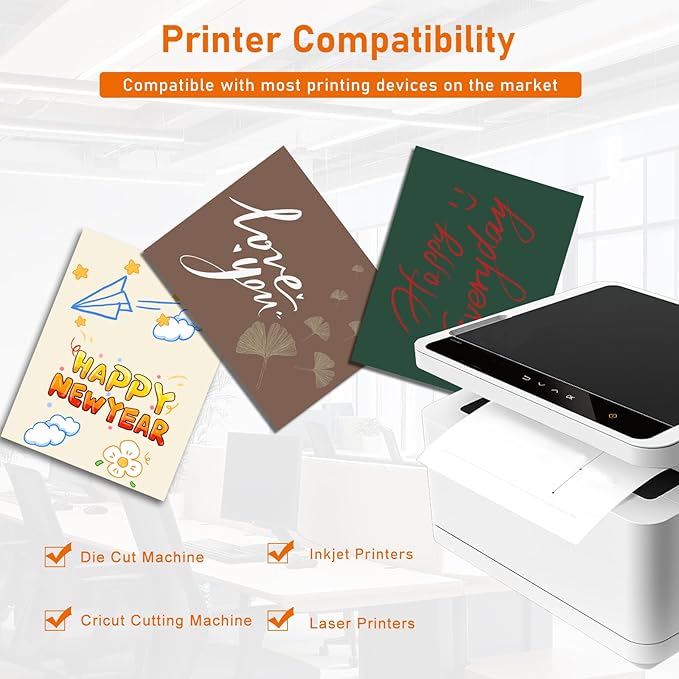 100 Sheets Coffee Color Cardstock 8.5 x 11 Craft Paper, 92lb Premium Dark Brown Paper Card Stock for DIY Cards Making, Wedding Invitations, School, Memus, Greeting Cards, Office Printing-DeskLoop Office