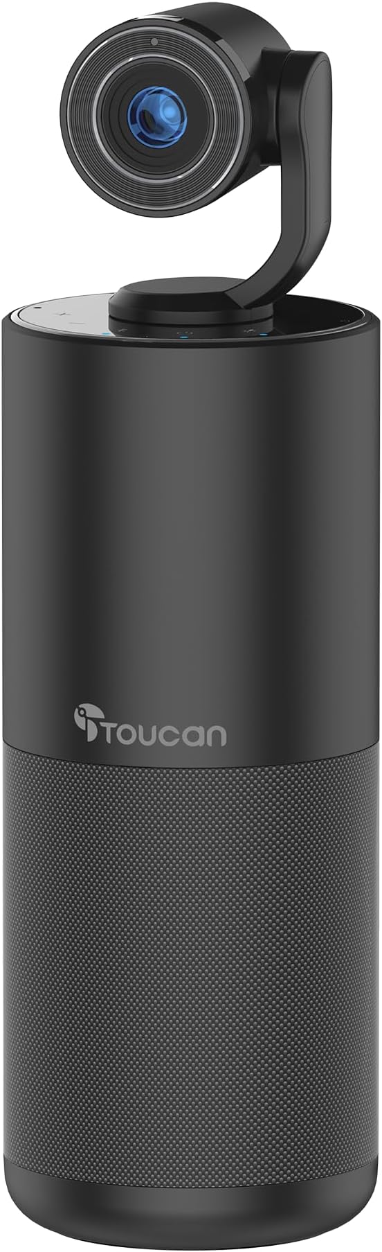 TOUCAN Video Conference Camera with 4 Noise-Cancelling Mics, Speaker, Adjutable Camera, 1080p Detachable USB Webcam Plug and Play Works with Zoom, Microsoft Teams and More, for PC/Mac/Laptop-DeskLoop Office