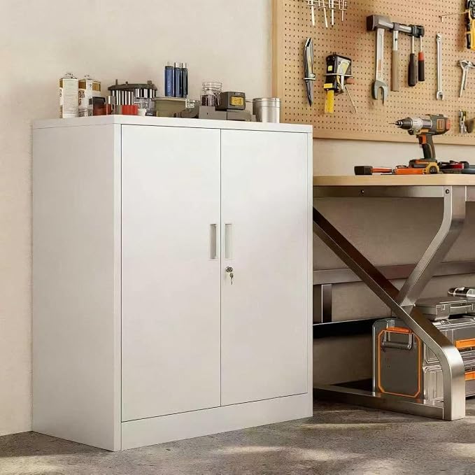 TaskStorz Metal Garage Storage Cabinets,36" Steel File Cabinet - Image 9
