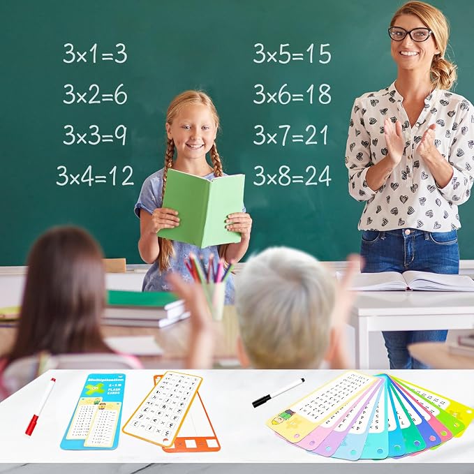 60Pack Multi Math Flash Cards, Addition Subtraction Multiplication Division - Image 9