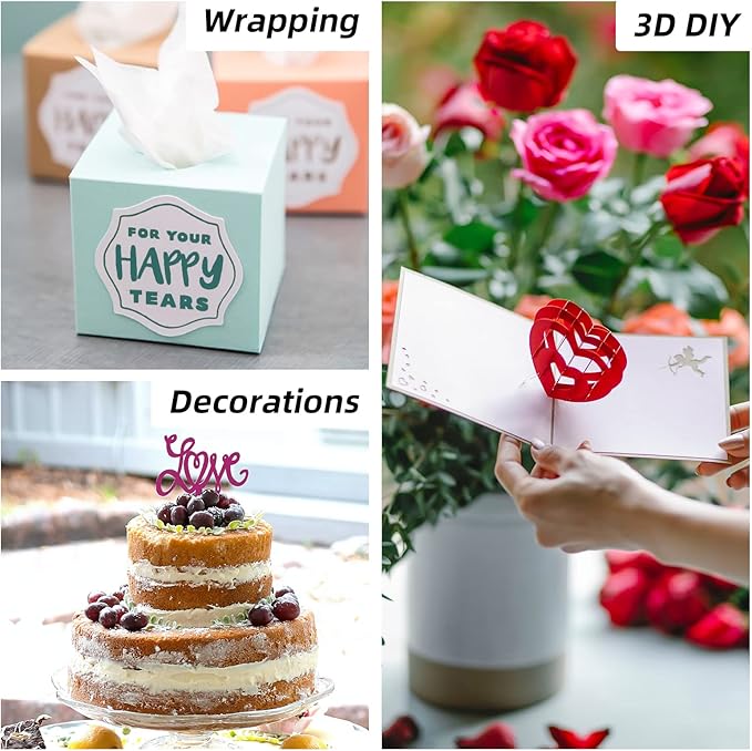 60 sheets Color Cardstock, 28 Assorted Colors 250 gsm A4 Size, Double Sided Printing Cardstock Paper, Premium Thick Card Stock for Card Making, Craft, Scrapbooking, Party Decors, Kids School Supplies-DeskLoop Office