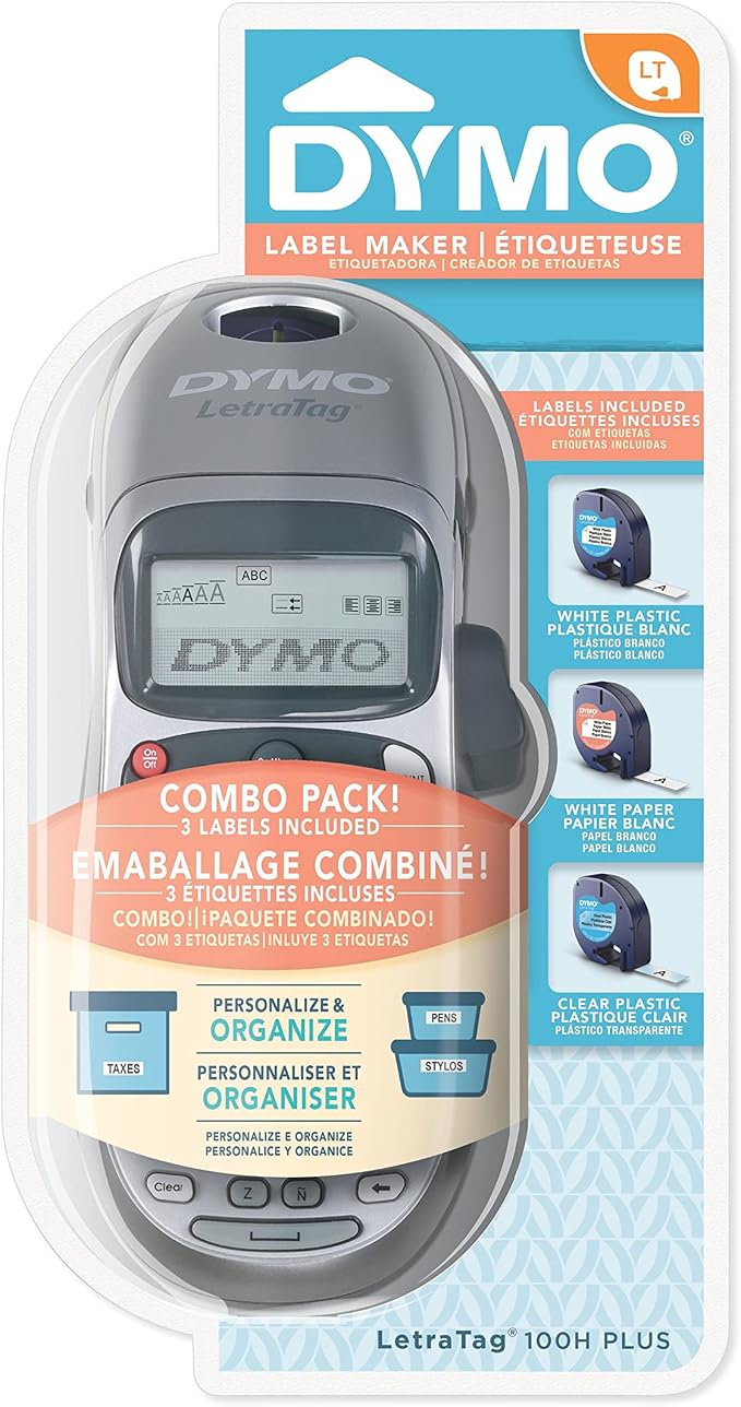 DYMO Label Maker Machine with 3 Tapes - Image 8