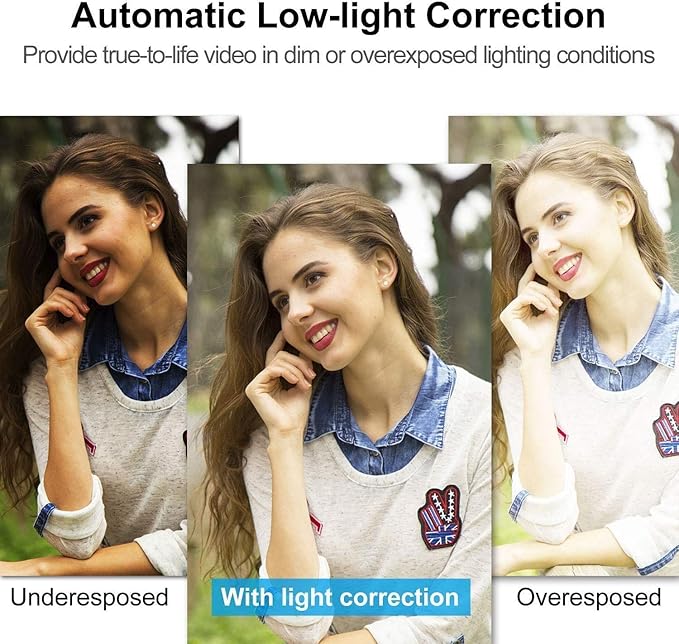 Spedal Webcam 1080P 30fps, HD Computer Webcam with Microphone for Desktop,100 Degrees Wide Angle Web Camera for Zoom Xbox YouTube Skype FaceTime Hangouts-DeskLoop Office