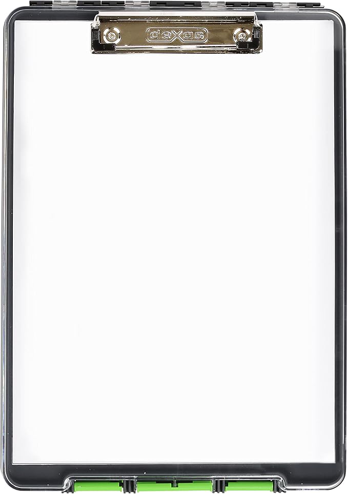 Dexas Clearview Clipcase clipboard13.75 X 9.5 in, Stay Organized and Dry. Ideal - Image 11