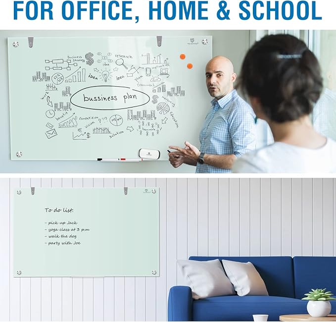 TSJ OFFICE Glass Dry-Erase Board - Image 6