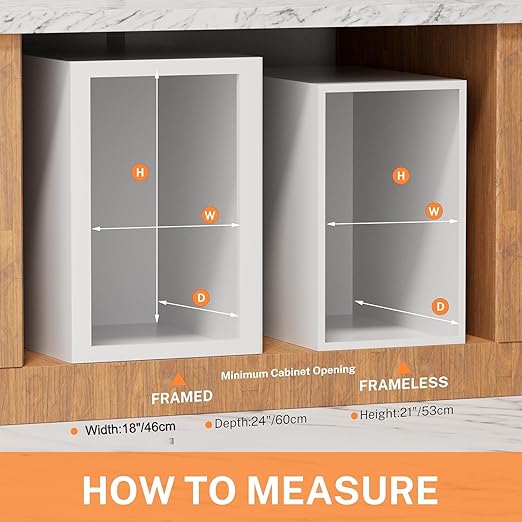 YJHome Pull Out Trash Can Under Cabinet with 2 * 10Gal Garbage, Cabinet Trash Can Pull Out Kit with Soft-Close Slides, Under Sink Trash Can with Door Mounting Kit for Minimum Opening 18" W-DeskLoop Office