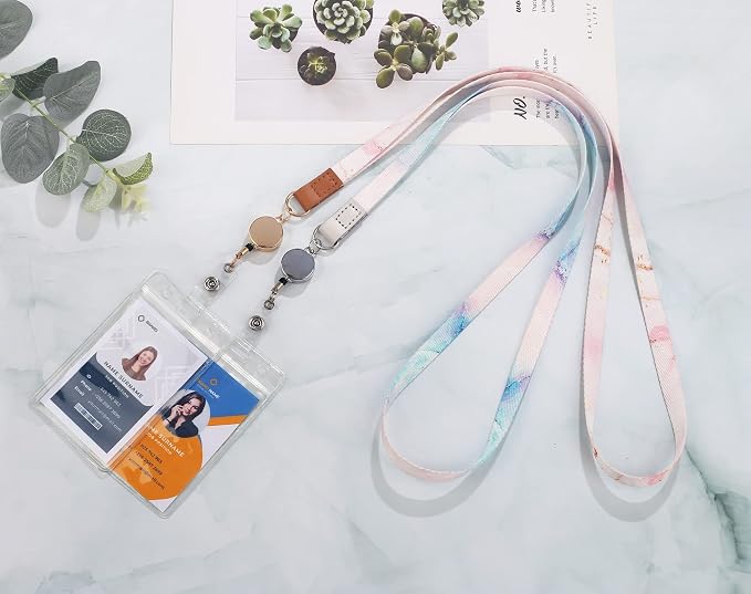Cute Lanyard id Holder Durable Retractable Lanyards - Image 7