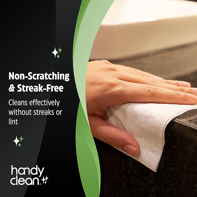 HandyClean Pre-Moistened Lens Cleaning Wipes, Eyeglass Wipes, Screen Wipes, 100 ct of 6 x 5 inches Individually Packed Lens Cleaner Wipes-DeskLoop Office
