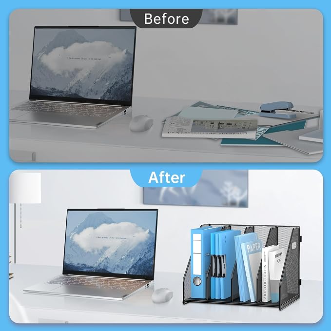 SUPEASY Binder Organizer, Magazine File Holder - Image 7