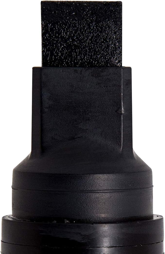 Window Markers for Glass Washable Car Window Paint Pen- Dry Erase Liquid Chalk Marker Car Decorations on All Surfaces, Tire, Windshield - Auto Marker, Autowriter, Rain Resistant (Black, Jumbo Tip)-DeskLoop Office