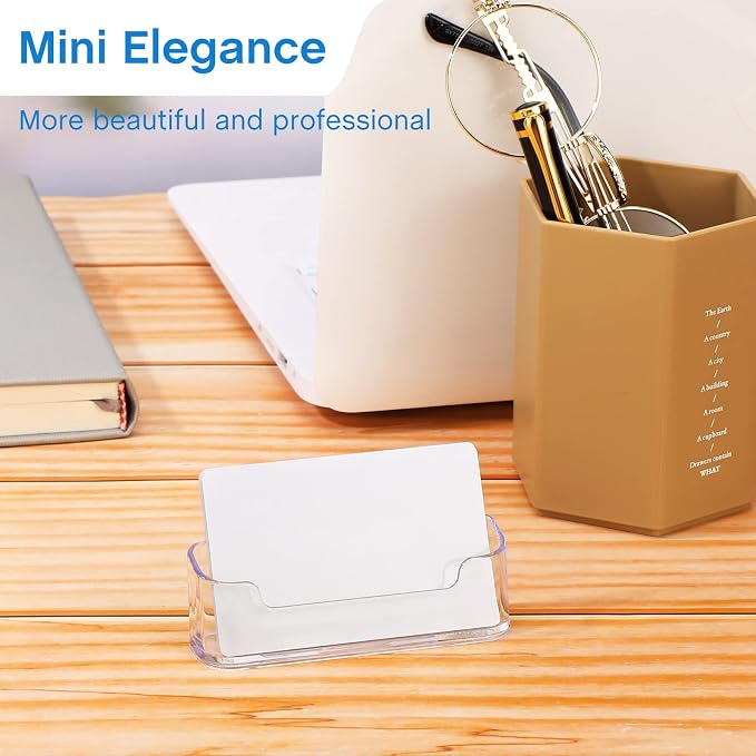 Leinuosen 50 Pack Business Card Holder - Image 7