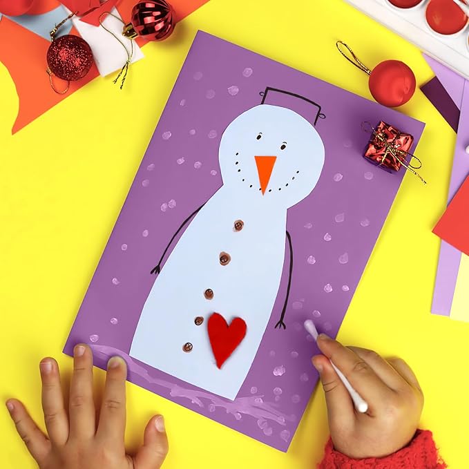 Purple Cardstock 100 Sheets 80lb Cardstock Paper 8.5 x 11, Goefun Purple Paper for Wedding Invitations, DIY Cards, Menus, Crafts-DeskLoop Office