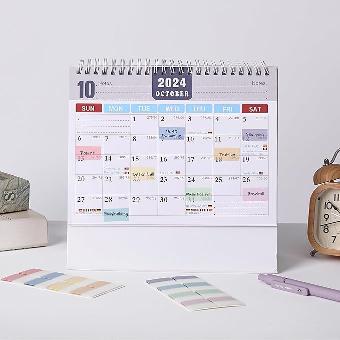 Mr. Pen- Sticky Index Tabs, 240 Pcs, Pastel Sticky Tabs for Notebooks, Page Markers, Page Tabs for Binders, Page Tabs Sticky Tabs for Books, Notebook Tabs, Book Sticky Tabs for Notebooks-DeskLoop Office