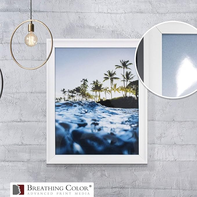 Vibrance Gloss Photo Printer Paper 10 mil 255 gsm Glossy Finish Premium Photo Paper Roll on 3inch Core 36 inches x 100 feet Works with Most Inkjet Printers Including Professional Makes and Models-DeskLoop Office