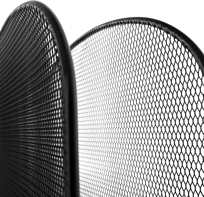 Safco Onyx Desk Organizer, 5 Tiered Vertical Compartments, Office and Classroom Mailbox , Paper and Mail Sorter, Steel Mesh, Black-DeskLoop Office