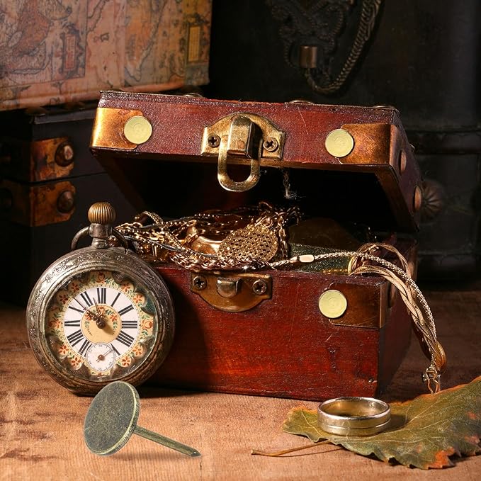 uxcell 150Pcs Upholstery Tacks, 11mmx17mm Flat Head Thumb Tack Decorative Furniture Nails Push Pins for Furniture Sofa Headboards, Bronze-DeskLoop Office