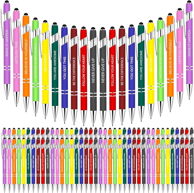 Greengines 100 Pcs Inspirational Pens - Image 9