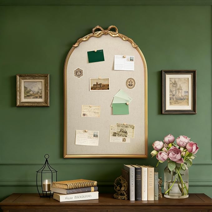 AELS Large Vintage Arched Bulletin Board - Image 6